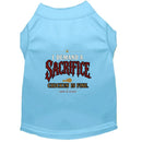 I Demand a Sacrifice. Chicken Is Fine. Halloween Dog Shirt
