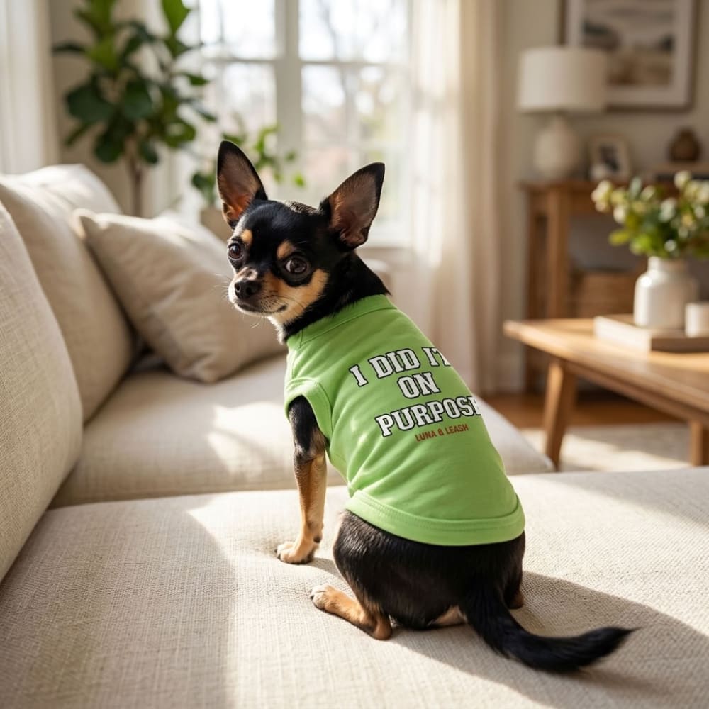 I Did It On Purpose Dog Shirt - Dog Shirt Deals