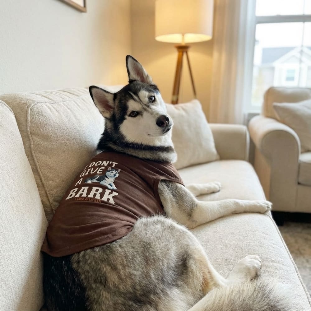 I Don’t Give a Bark Dog Shirt - Funny Dog Shirts