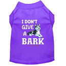 I Don’t Give a Bark Dog Shirt - Funny Dog Shirts