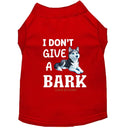 I Don’t Give a Bark Dog Shirt - Funny Dog Shirts