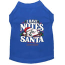 I Have Notes for Santa | Christmas Dog Shirt - Christmas