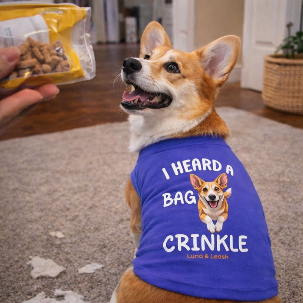 I Heard a Bag Crinkle Dog Shirt