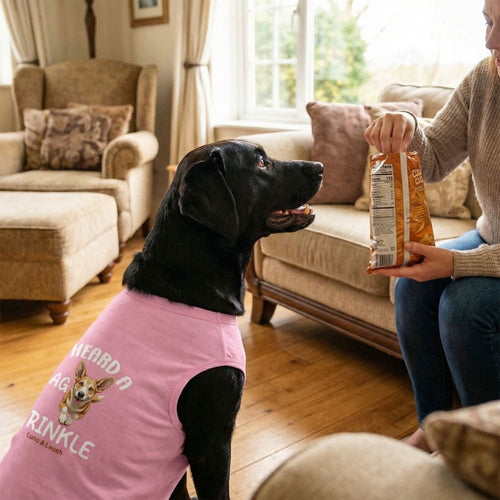I Heard a Bag Crinkle Dog Shirt - Funny Dog Shirts