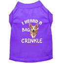 I Heard a Bag Crinkle Dog Shirt - Funny Dog Shirts