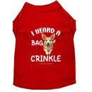 I Heard a Bag Crinkle Dog Shirt - Funny Dog Shirts