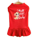 I Melt Hearts Daily Dog Dress - Dog Dress