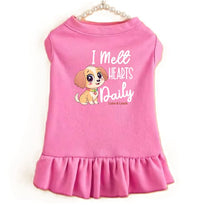 I Melt Hearts Daily Dog Dress