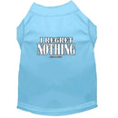 I Regret Nothing Dog Shirt - Funny Dog Shirts
