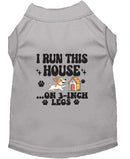 I Run This House Dog Shirt - Funny Dog Shirts