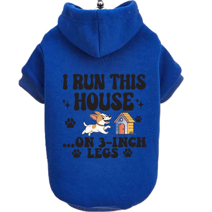 I Run This House...Small Dog Hoodie - Dog Hoodies
