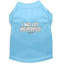 I Was Left Unsupervised Dog Shirt - Funny Dog Shirts