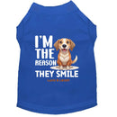I’m the Reason They Smile Dog Shirt - Sweet & Sentimental