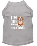 I’m the Reason They Smile Dog Shirt - Sweet & Sentimental