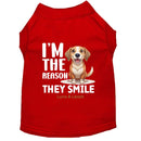 I’m the Reason They Smile Dog Shirt - Sweet & Sentimental