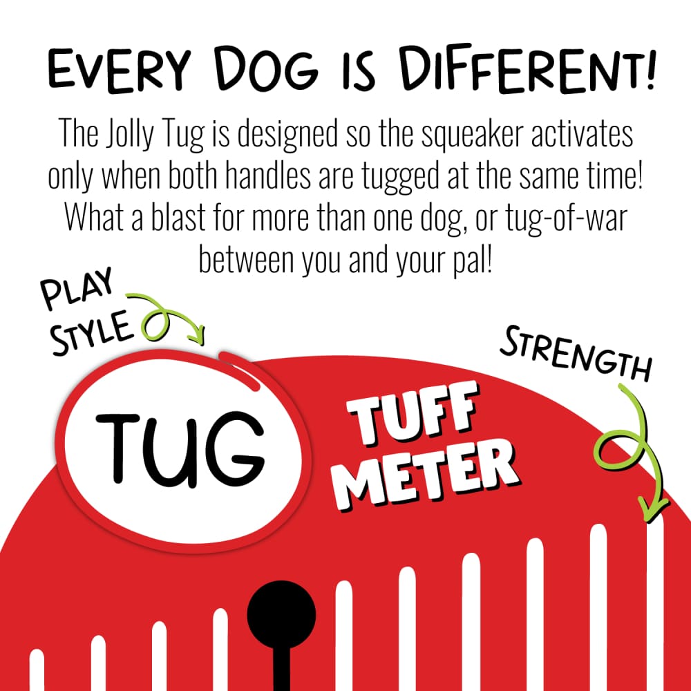 Jolly Tug Dog Toy - Dog Chew Toy