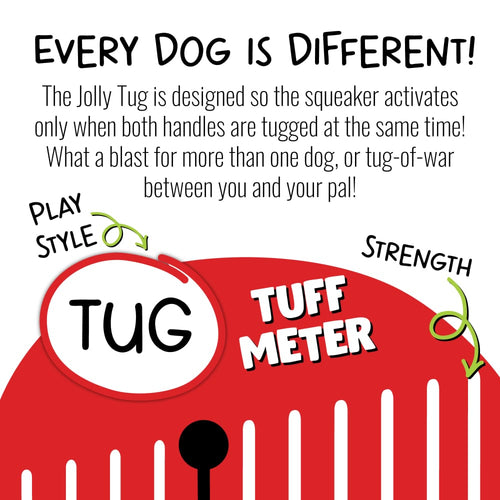 Jolly Tug Dog Toy - Dog Chew Toy