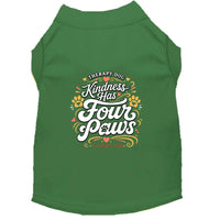 Kindness Has Four Paws Therapy Dog Shirt