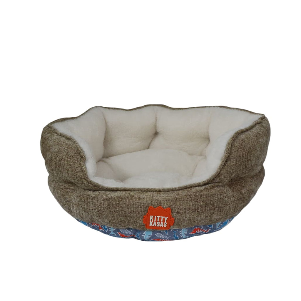 Kitty Kasa Bolster Cat Bed - Cat Beds