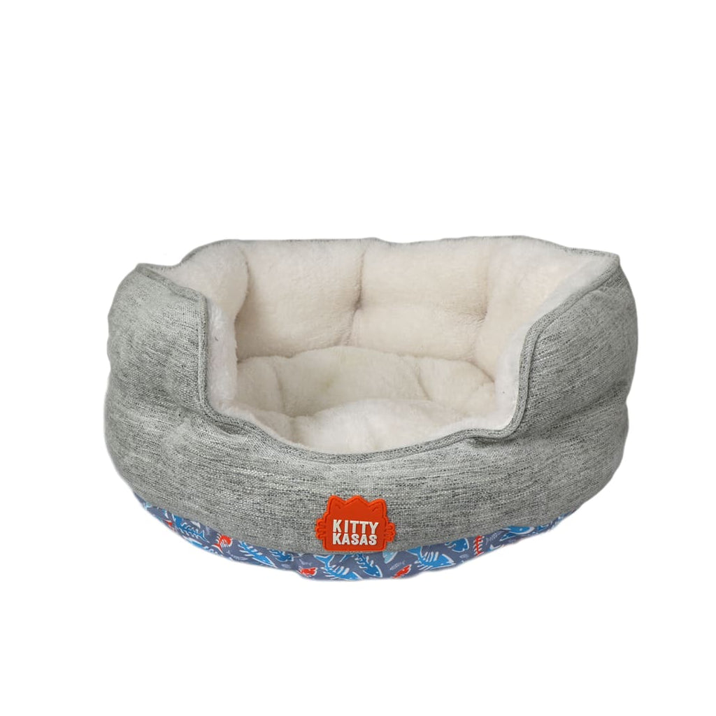 Kitty Kasa Bolster Cat Bed - Cat Beds