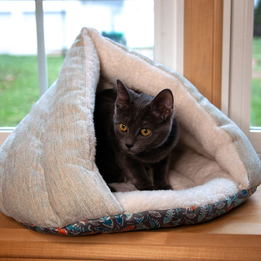 Kitty Kasa Hut Cat Bed - Cat Beds