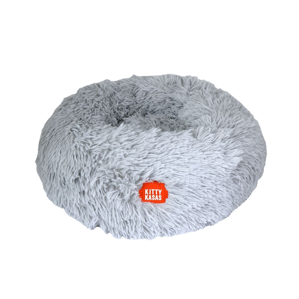Kitty Kasa Plush Donut Cat Bed Cat Beds