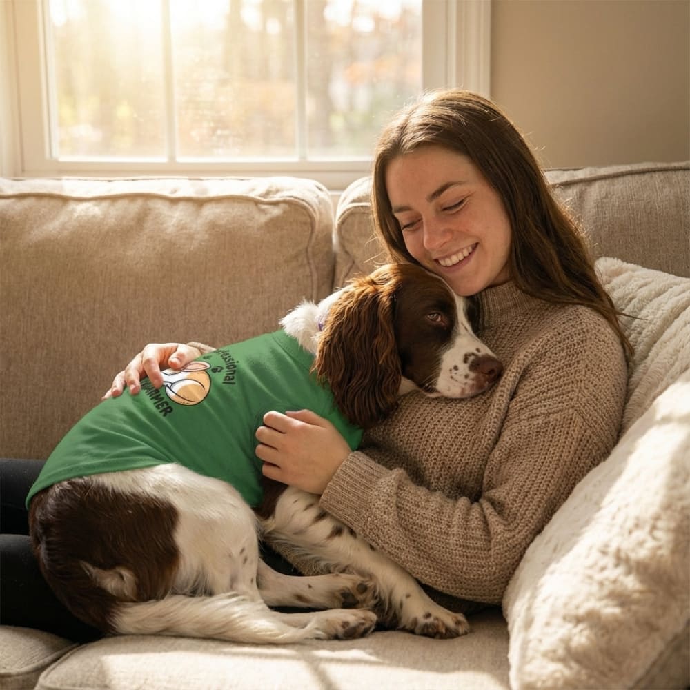 Lap Warmer Dog Shirt - Funny Dog Shirts