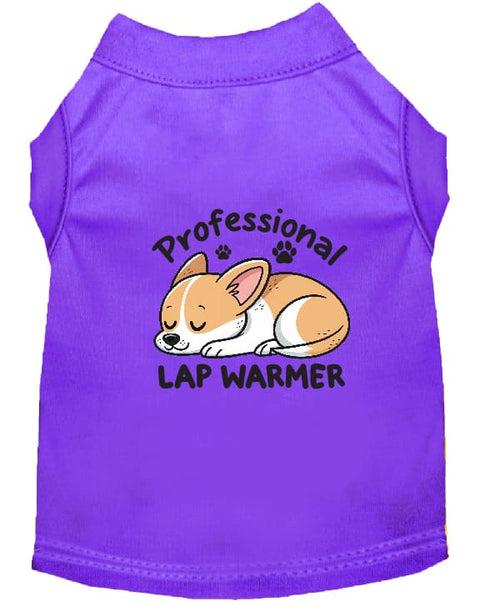 Lap Warmer Dog Shirt - Funny Dog Shirts