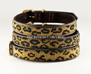 Leopard Beaded Dog Collar - Dog Collars - Maasai