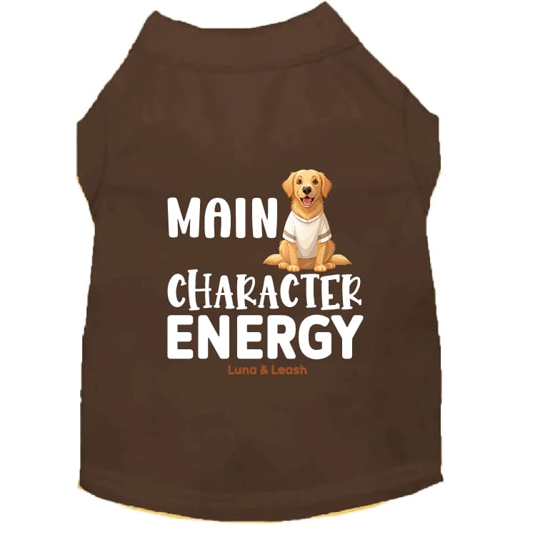 Main Character Energy Dog Shirt - Dog Shirt Deals