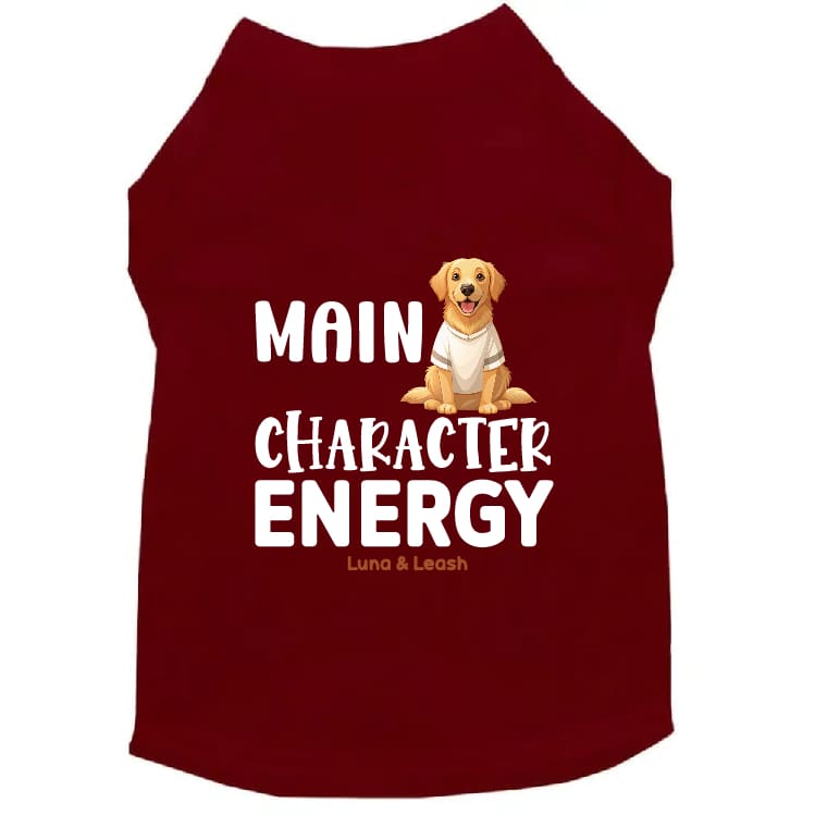 Main Character Energy Dog Shirt - Dog Shirt Deals