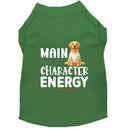 Main Character Energy Dog Shirt - Statement Dog Shirts