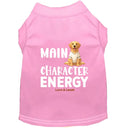 Main Character Energy Dog Shirt - Statement Dog Shirts