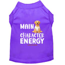 Main Character Energy Dog Shirt - Statement Dog Shirts