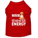 Main Character Energy Dog Shirt - Statement Dog Shirts