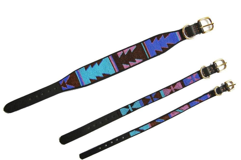 Malindi Beaded Dog Collar - Dog Collars - Maasai
