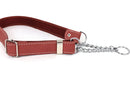 Martingale Coral Reef Leather Dog Collar - Dog Collars