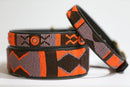 Marula Beaded Dog Collar - Dog Collars - Maasai