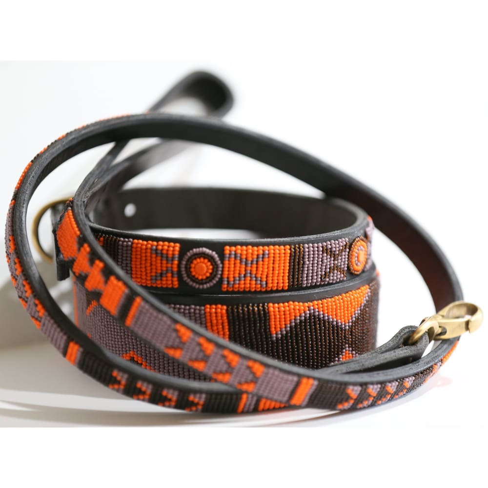 Marula Beaded Dog Collar - Dog Collars - Maasai
