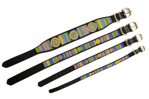 Meadow Beaded Dog Collar - Dog Collars - Maasai
