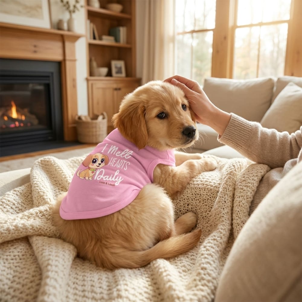 Melt Hearts Daily Dog Shirt - Sweet & Sentimental Dog Shirts
