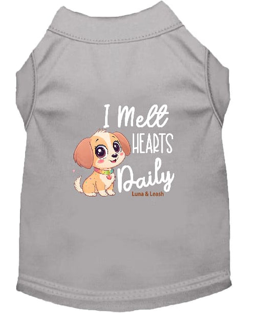 Melt Hearts Daily Dog Shirt - Sweet & Sentimental Dog Shirts