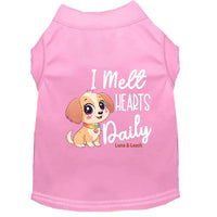 Melt Hearts Daily Dog Shirt