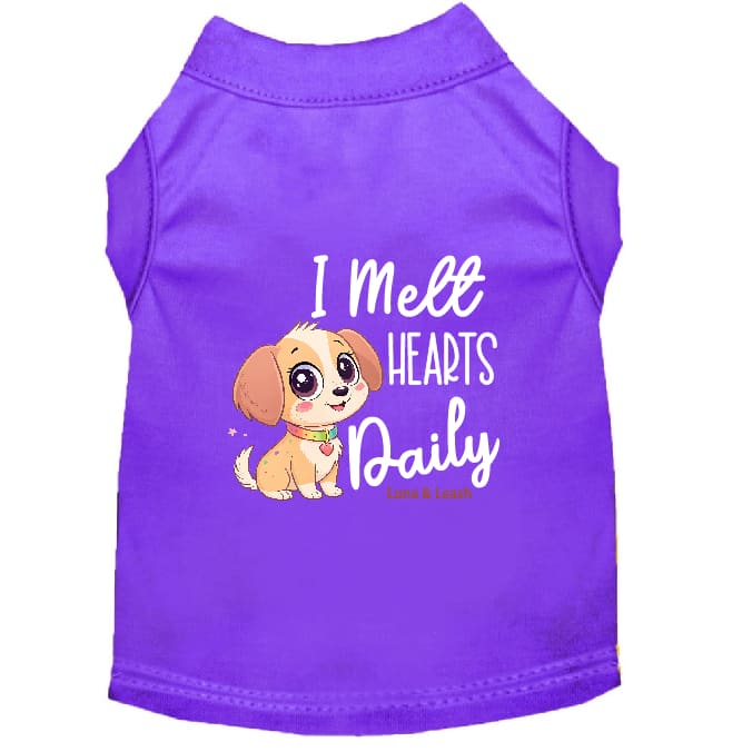 Melt Hearts Daily Dog Shirt - Sweet & Sentimental Dog Shirts