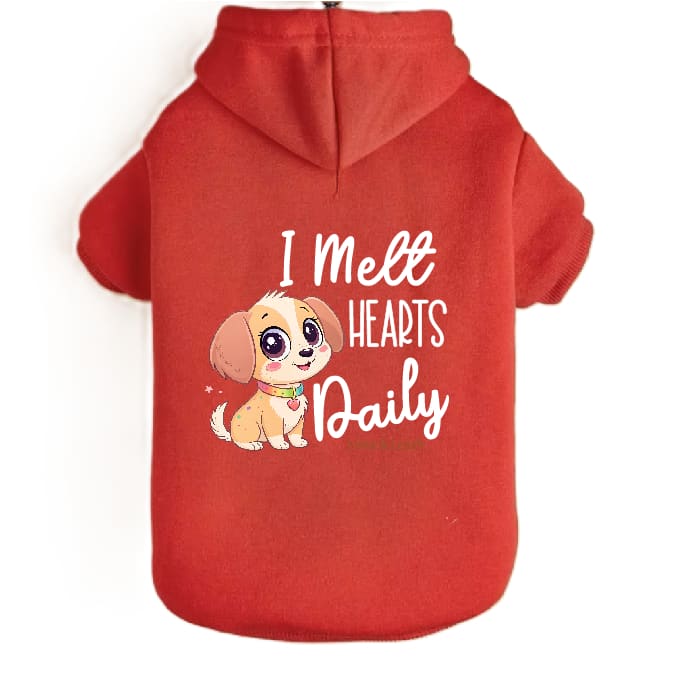Melt Hearts Daily Pet Hoodies - Pet Hoodies