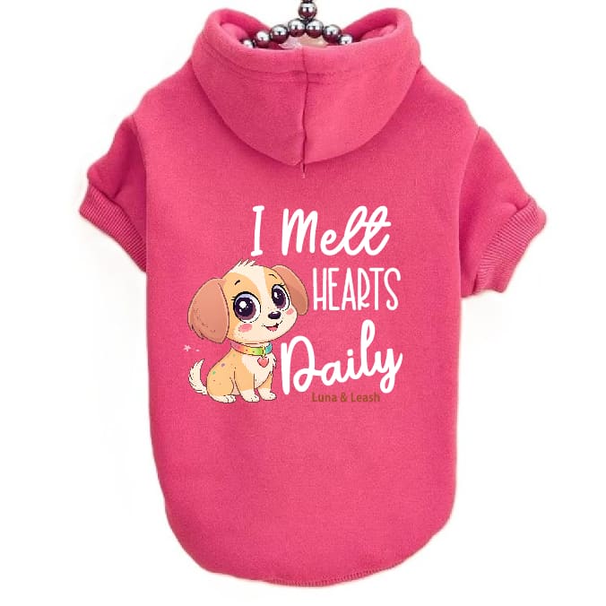 Melt Hearts Daily Pet Hoodies - Pet Hoodies