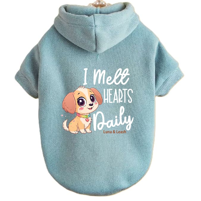 Melt Hearts Daily Pet Hoodies - Pet Hoodies