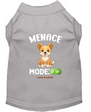 Menace Mode: On Dog Shirt - Funny Dog Shirts