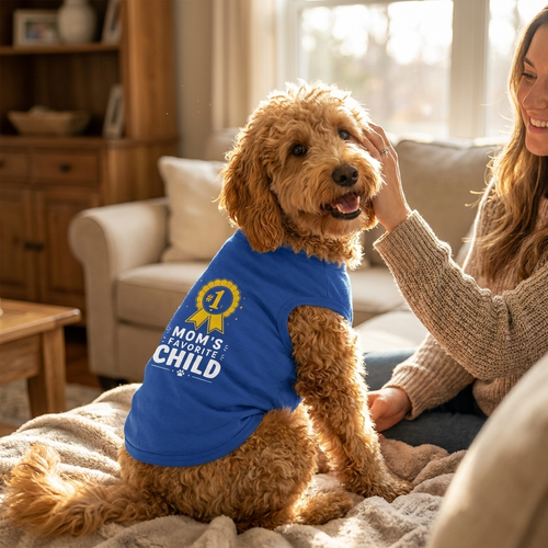 Mom's Favorite Child Dog Shirt