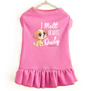 I Melt Hearts Daily Dog Dress